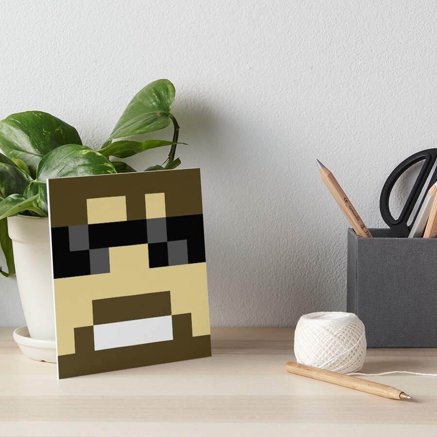 "ssundee Minecraft skin" Art Board Print for Sale by youtubedesign