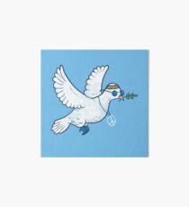 The Hippie Dove Art Board Print