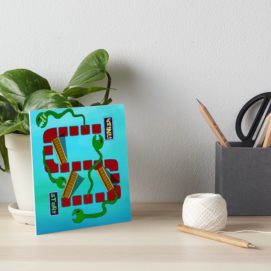 Eels and Escalators Art Board Print