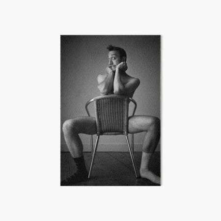 My naughty Chair Art Board Print