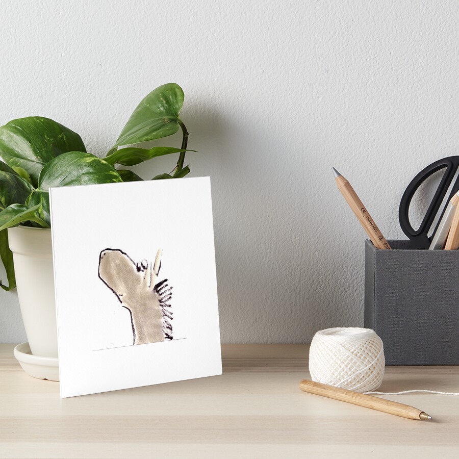 Horse Art Board Print