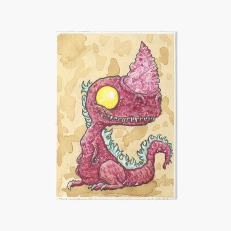 Baby Burntroxodon Art Board Print