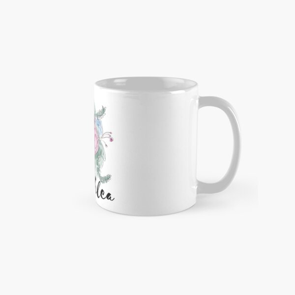 Floral Cochlea Speech Pathology Audiology Classic Mug
