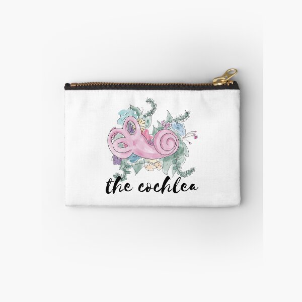 Item preview, Floral Cochlea Speech Pathology Audiology designed and sold by ampasternock.