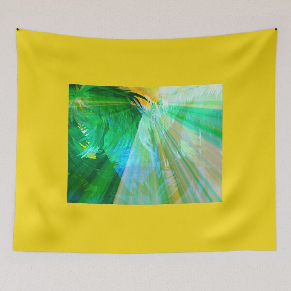 Item preview, Christian Abstract Tropical Art Piece Called BREAK FORTH LIKE THE DAWN Digital Art Design Print designed and sold by Artist Susan  Harris.