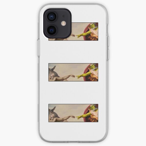 Shrek manos de Dios Funda blanda para iPhone
