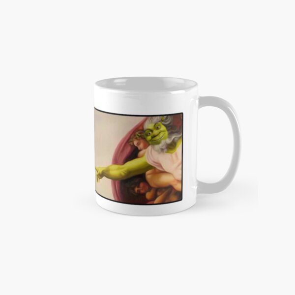 Shrek hands of God Classic Mug