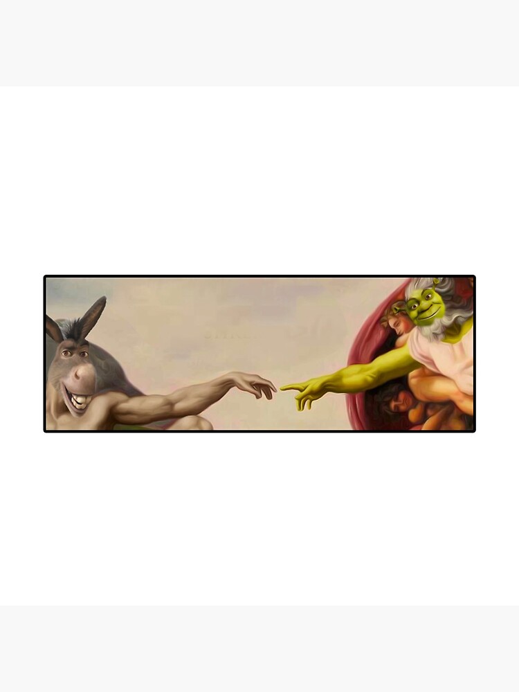 Shrek hands of God by alyssamio