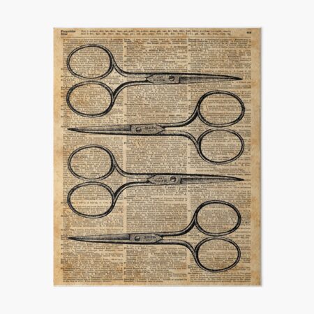 Little Scissors  Art Board Print for Sale by harebrained