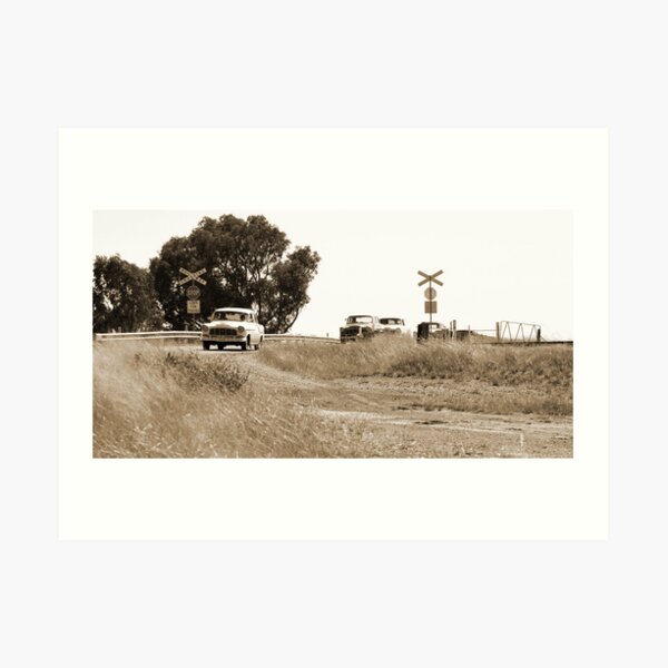 Holden Rail Crossing Art Print