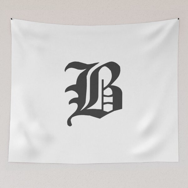 Item preview, B - Old English Lettering - B designed and sold by VintageTeesNow.