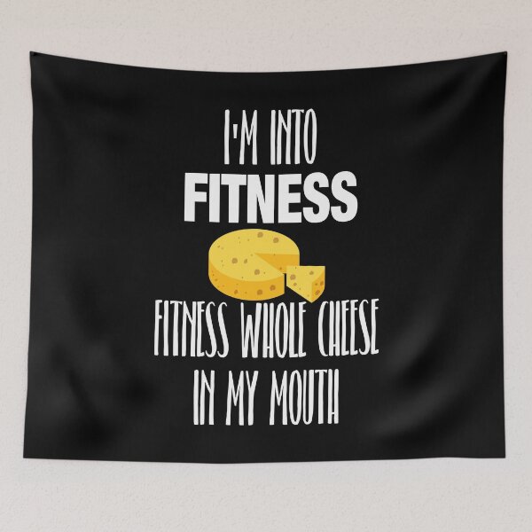 Item preview, Cheese Cheese Chees Fitness designed and sold by Eduard Beck.