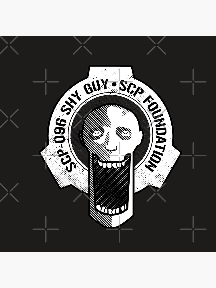 shy guy scp-096 button | Zazzle