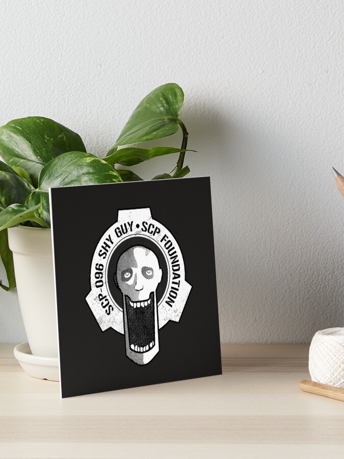 SCP-096 Shy Guy Sticker for Sale by BusinessTanuki