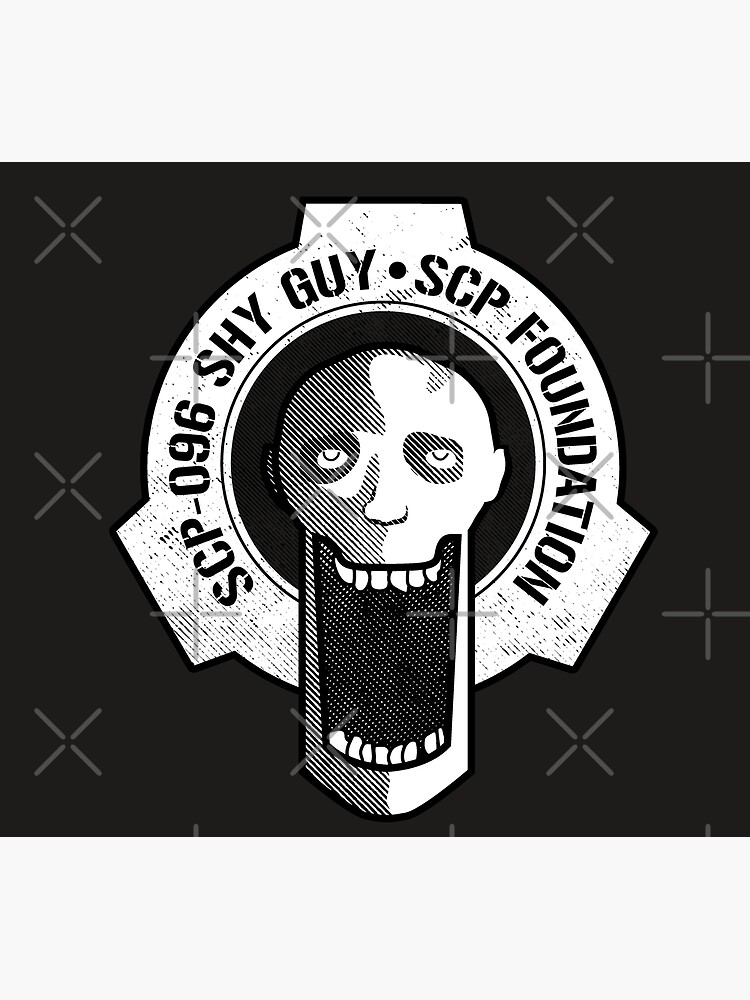 SCP-096 Shy Guy Sticker for Sale by BusinessTanuki