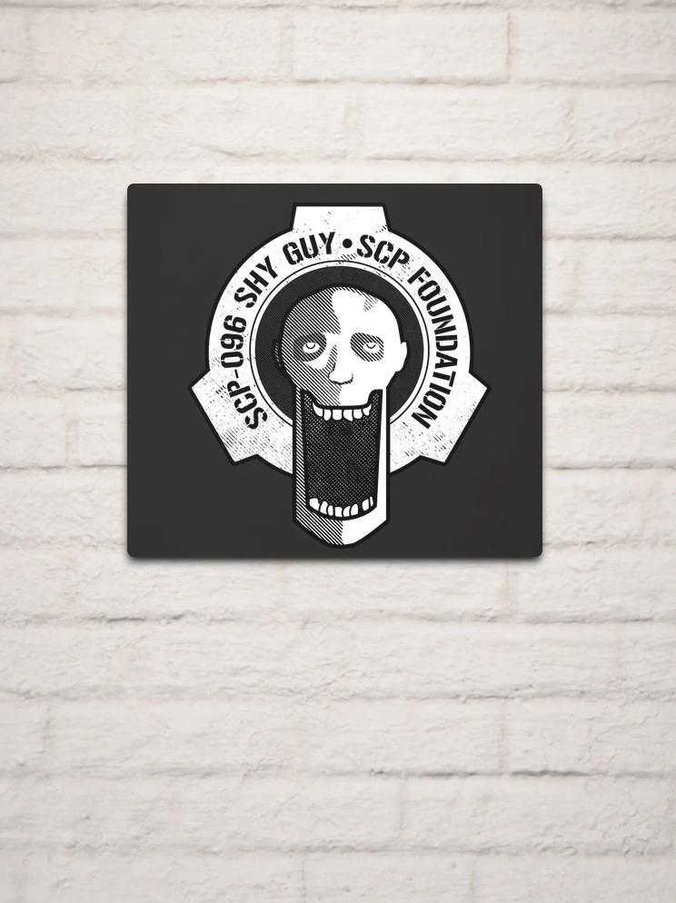 SCP-096 - Shy Guy Metal Print for Sale by musthaveitsfun