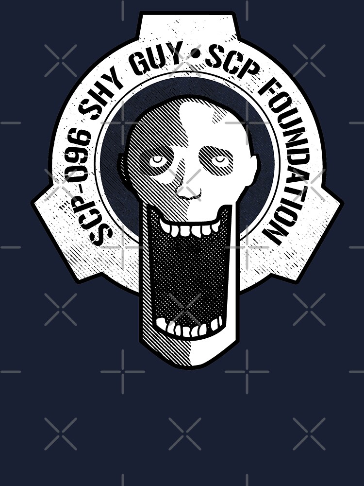 SCP-096 Shy Guy SCP Foundation Kids Poster by lyvia-off