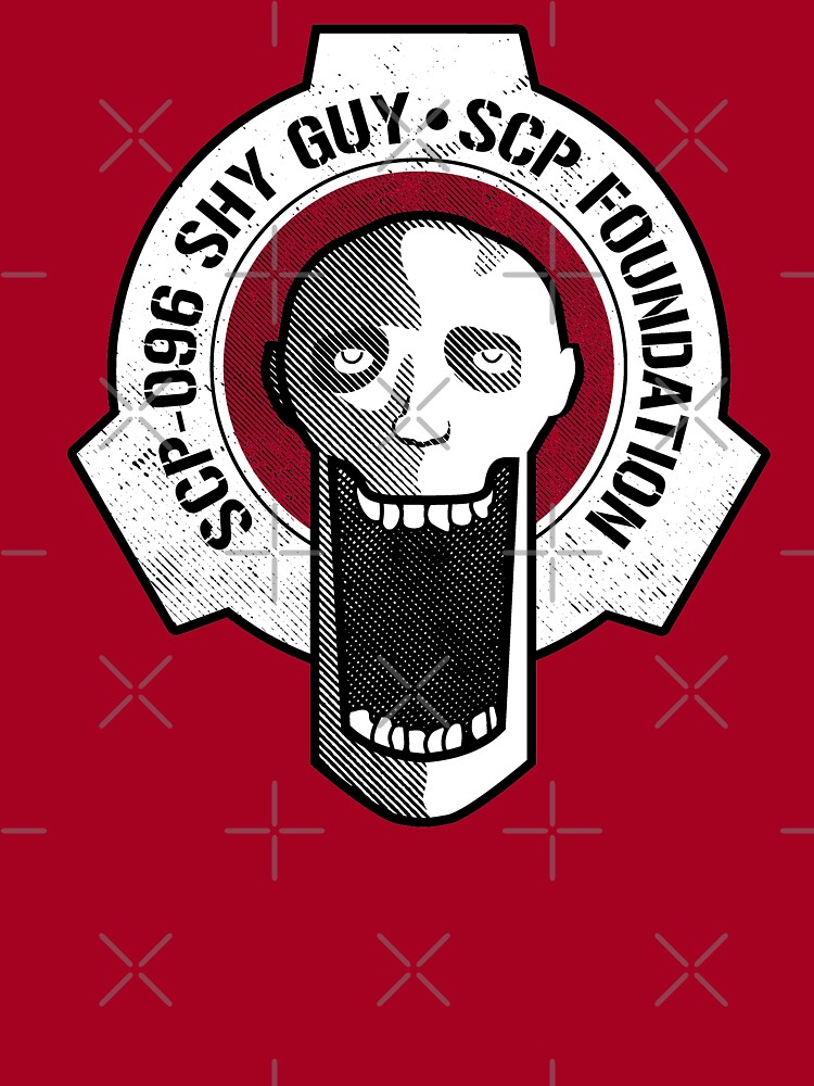 SCP-096 Shy Guy SCP Foundation Kids Poster by lyvia-off