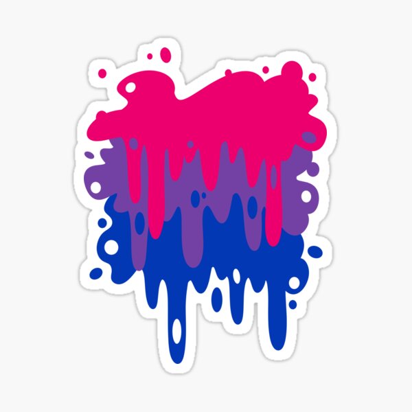 Bi Pride Goop Sticker