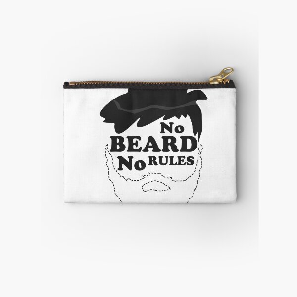 Item preview, "Sin barba, sin reglas" Dibujo de contorno de rostro limpio y sin vello facial designed and sold by WordvineMedia.