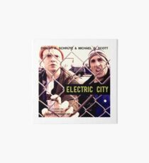 Elektrische Stadt Album Artwork Galeriedruck