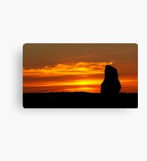 Standing Stone Orkney Canvas Print