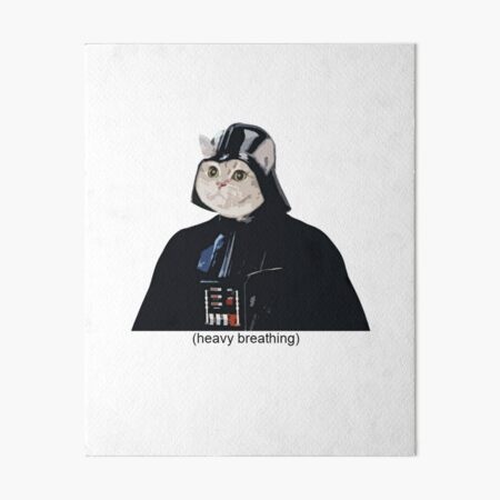 Heavy Breathing Art Board Print