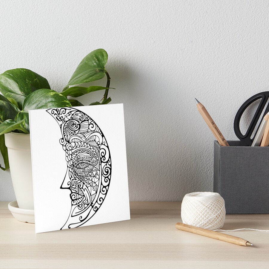 Item preview, Art Board Print designed and sold by Rif Khasanov.