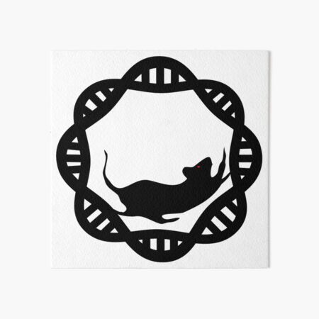 Mr. DNA Art Board Print