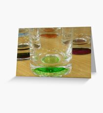 Tumbler Shots Greeting Card