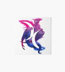 Bi-Stolz-Drache Galeriedruck