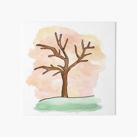 Mardi Gras Tree - watercolor Art Print for Sale by jay-p