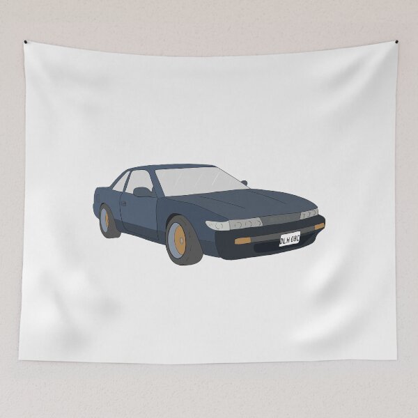 Item preview, Silvia Car Blue designed and sold by Leila Mollie.
