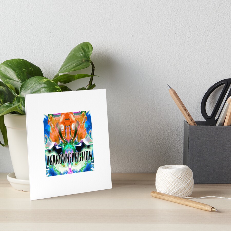 Item preview, Art Board Print designed and sold by Unknownfunction.