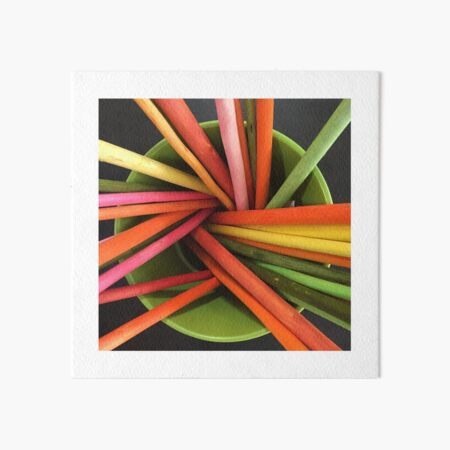 Bucket of Color Art Board Print