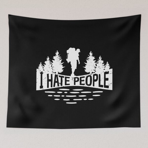 Item preview, I hate people I love camping in the woods  designed and sold by alenaz.