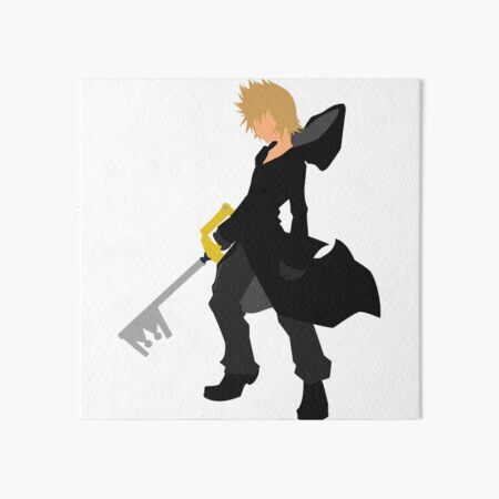 Vista previa del artículo con la obra «Kingdom Hearts-Roxas», diseñado y vendido por TheRedPencil.