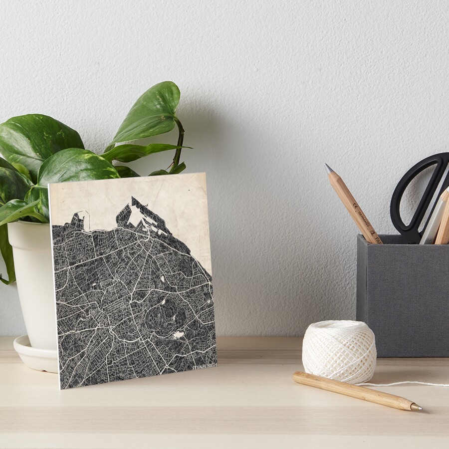 Item preview, Art Board Print designed and sold by InkMaps.