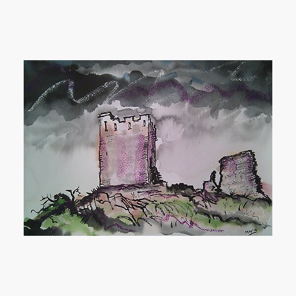 Item preview, Dolwyddelan Castle, Betws-y-Coed, North Wales designed and sold by Martin Williamson (©cobbybrook).