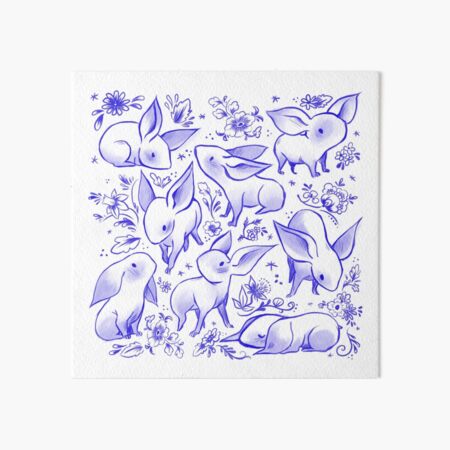 Delft Nugs Art Board Print