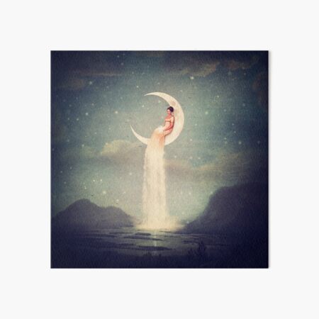 Item preview, Moon River Lady designed and sold by Paula Belle Flores.