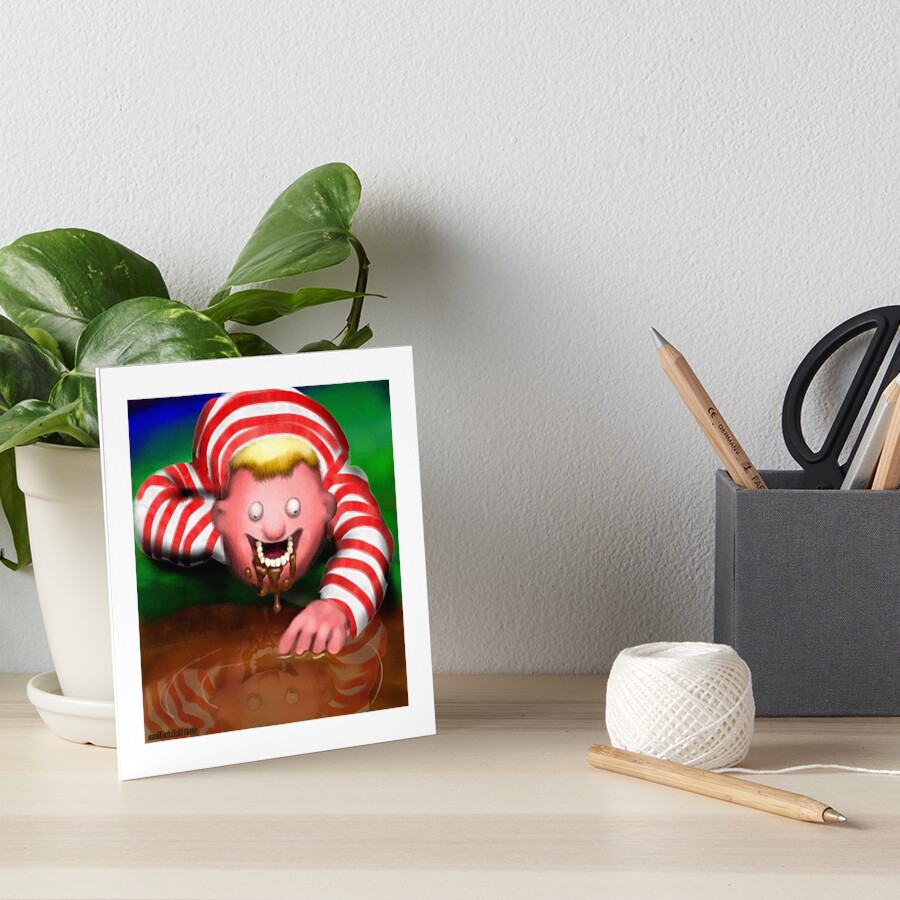 Item preview, Art Board Print designed and sold by Smallbrainfield.