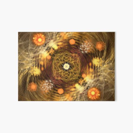 Trembling lights Art Board Print