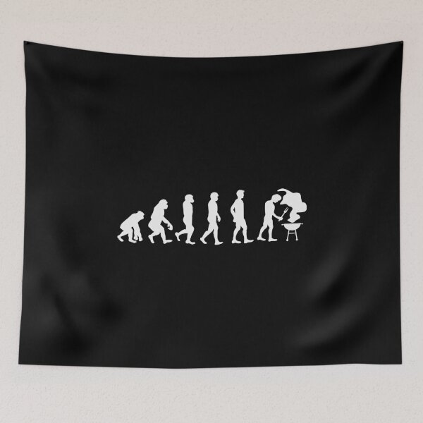 Item preview, Funny Grill Evolution Grilling Summer Party Gift designed and sold by Pubi.