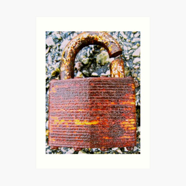 (Un)Secure Art Print