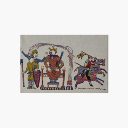 Harold sends out his messengers Art Board Print