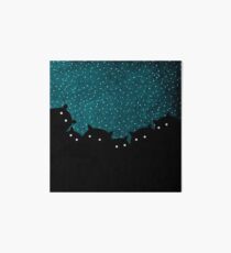 Good night squirrels Art Board Print