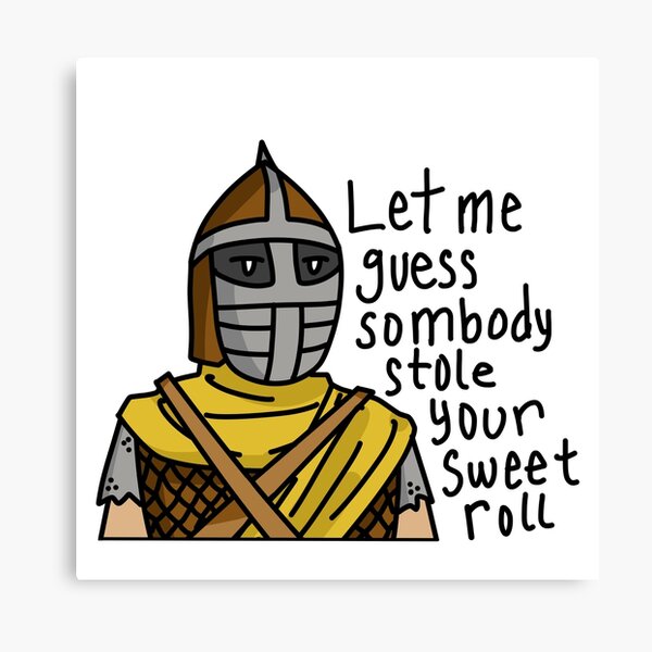 Whiterun Guard Canvas Print