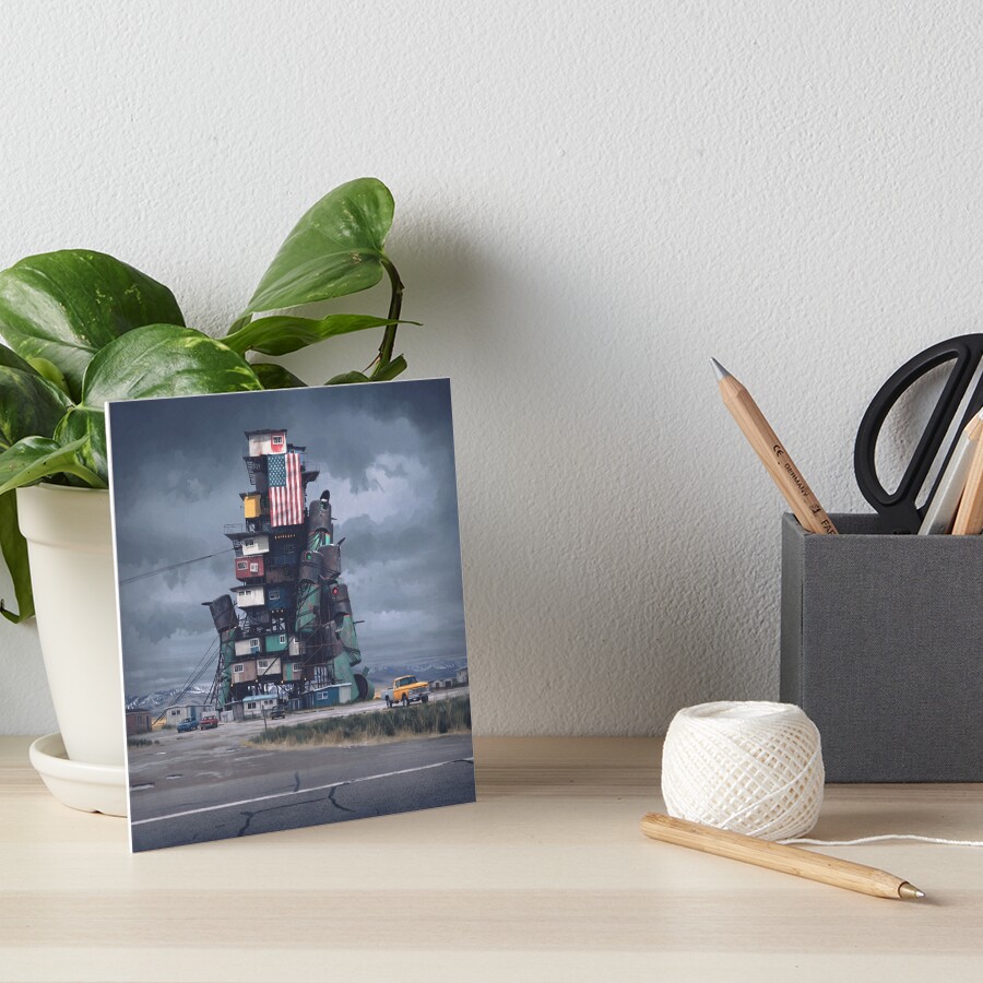 The Mound Art Board Print