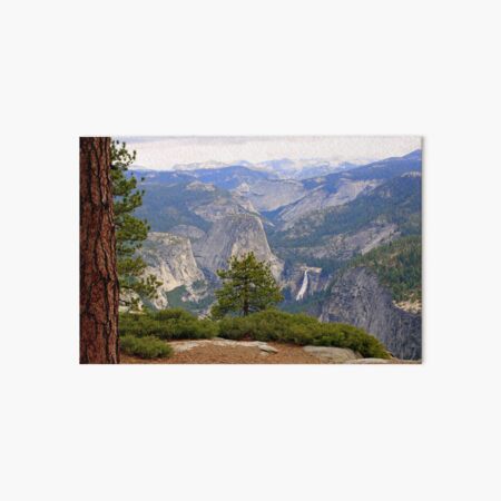"Upper Merced River Canyon" Art Board Print
